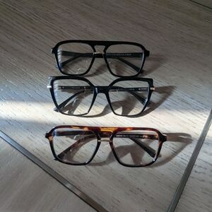 New Black and Brown Women's Blue Light Blocking Glasses